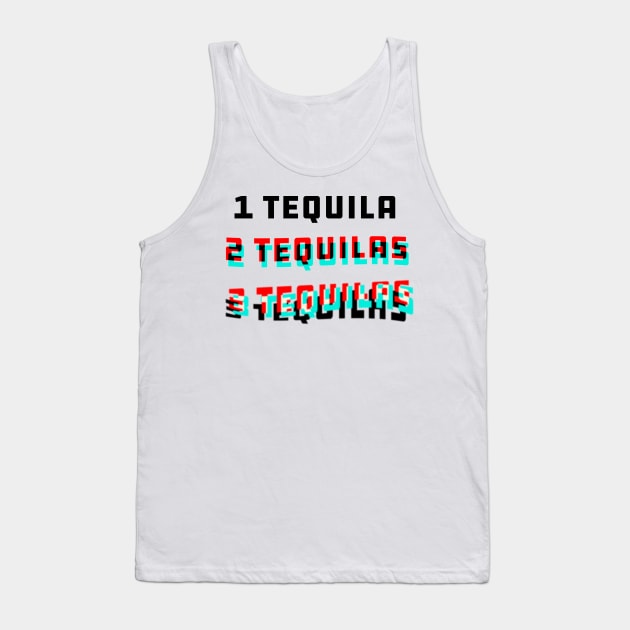 Too Much Tequila Tank Top by fatpuppyprod